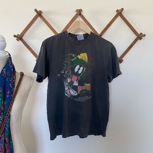💫Vintage 1992 WB Marvin the Martian All Sport 100% Cotton T-shirt
